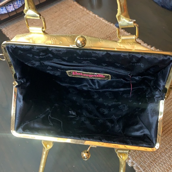 Betseyville by Betsey Johnson Gold Handbag - Picture 10 of 12